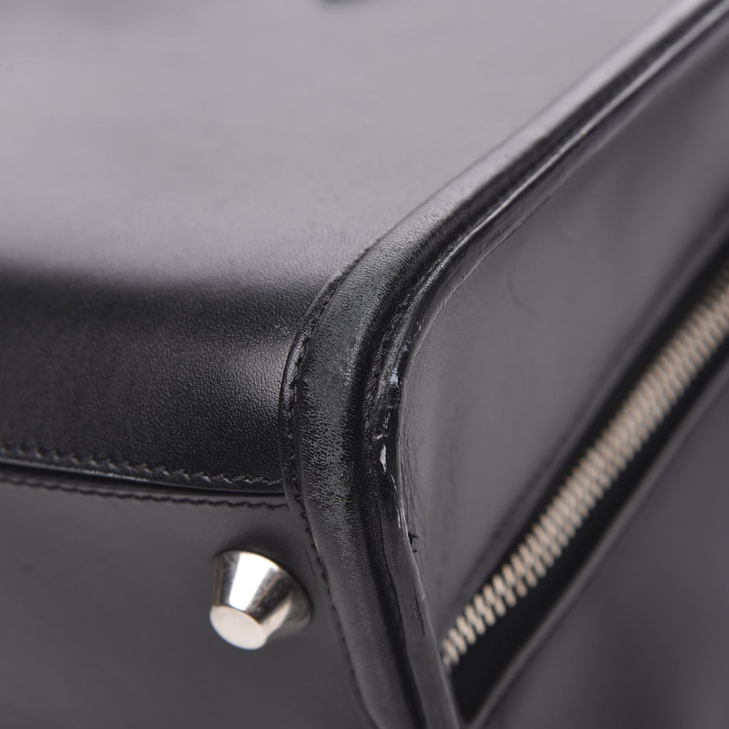 Calfskin Heroine Open Tote Black