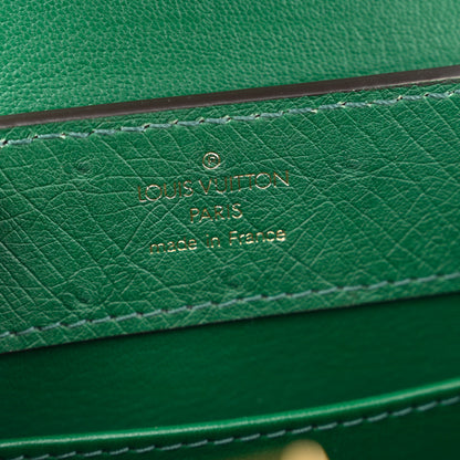 Louis Vuitton Ostrich Capucines Mini Mint 6 of 9