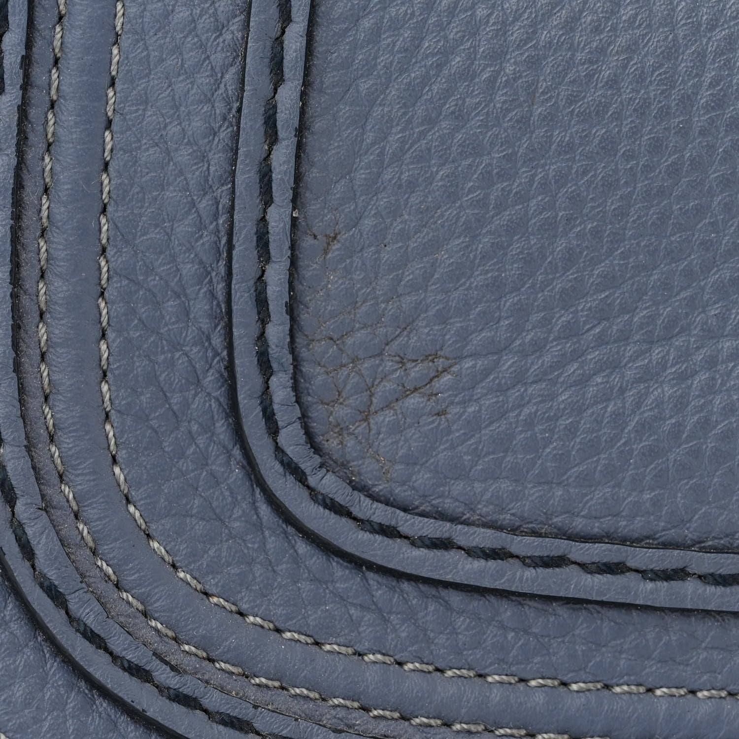 Chloe Calfskin Small Marcie Satchel Shady Cobalt 11 of 16