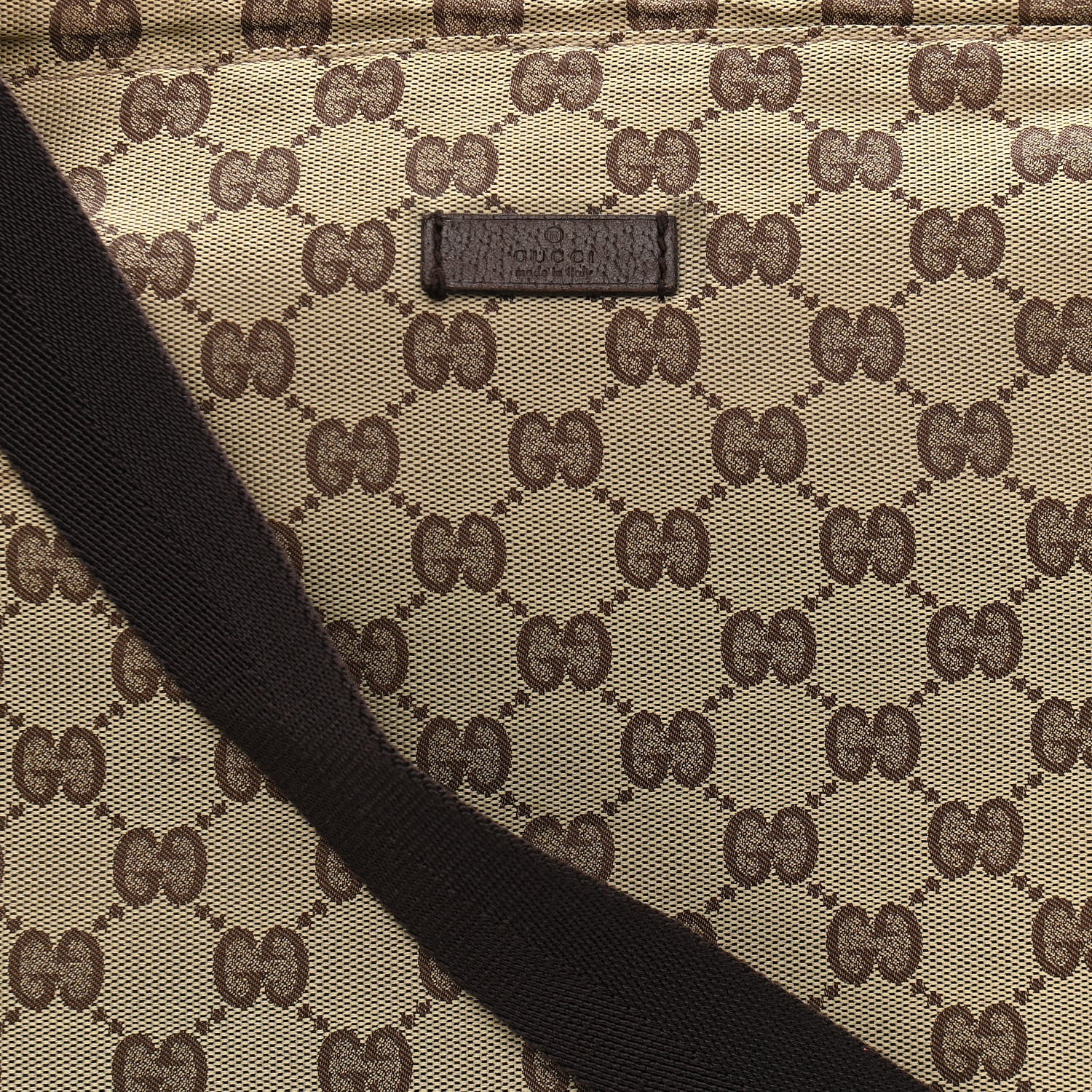 Gucci Monogram Messenger Bag Brown 8 of 17