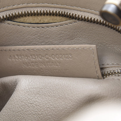 Balenciaga Veau Soyeux Perforated Blackout Hardware S City Gris Cendre 6 of 10
