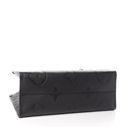 Louis Vuitton Empreinte Monogram Giant Onthego GM Black 4 of 12