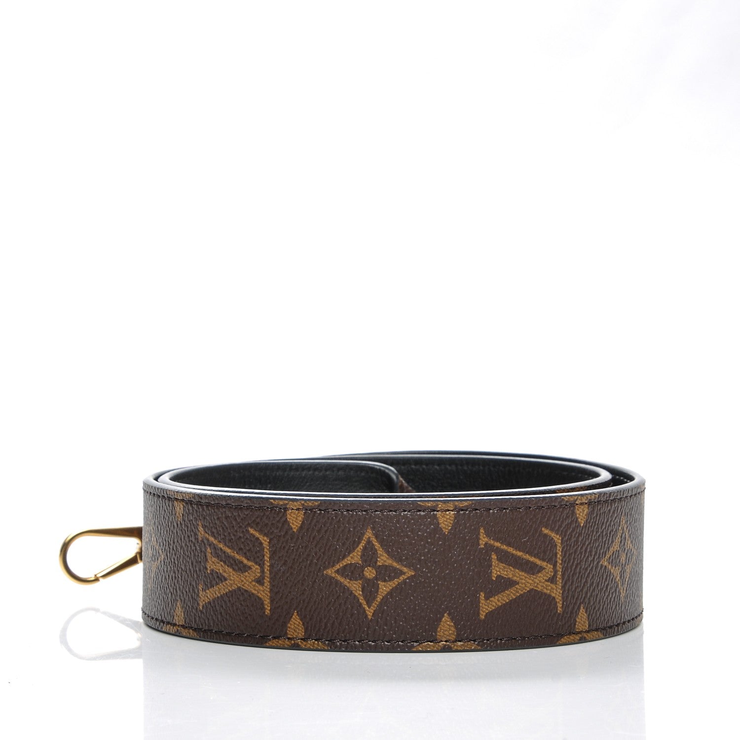 Louis Vuitton Monogram Bandouliere Shoulder Strap Black 2 of 7