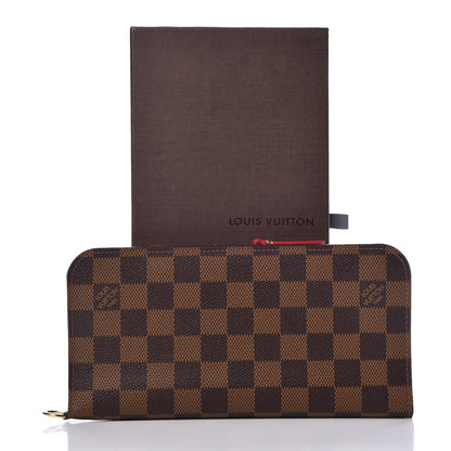 Louis Vuitton Damier Ebene Insolite Wallet Red 8 of 8