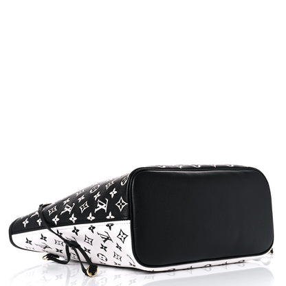 Louis Vuitton Empreinte Spring In The City Neverfull MM Black White Pink 5 of 11