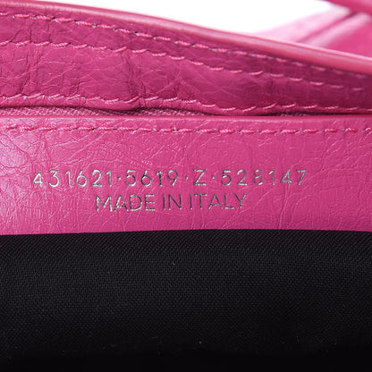 Balenciaga Agneau Classic Silver Hardware S City Rose Flamingo 7 of 10