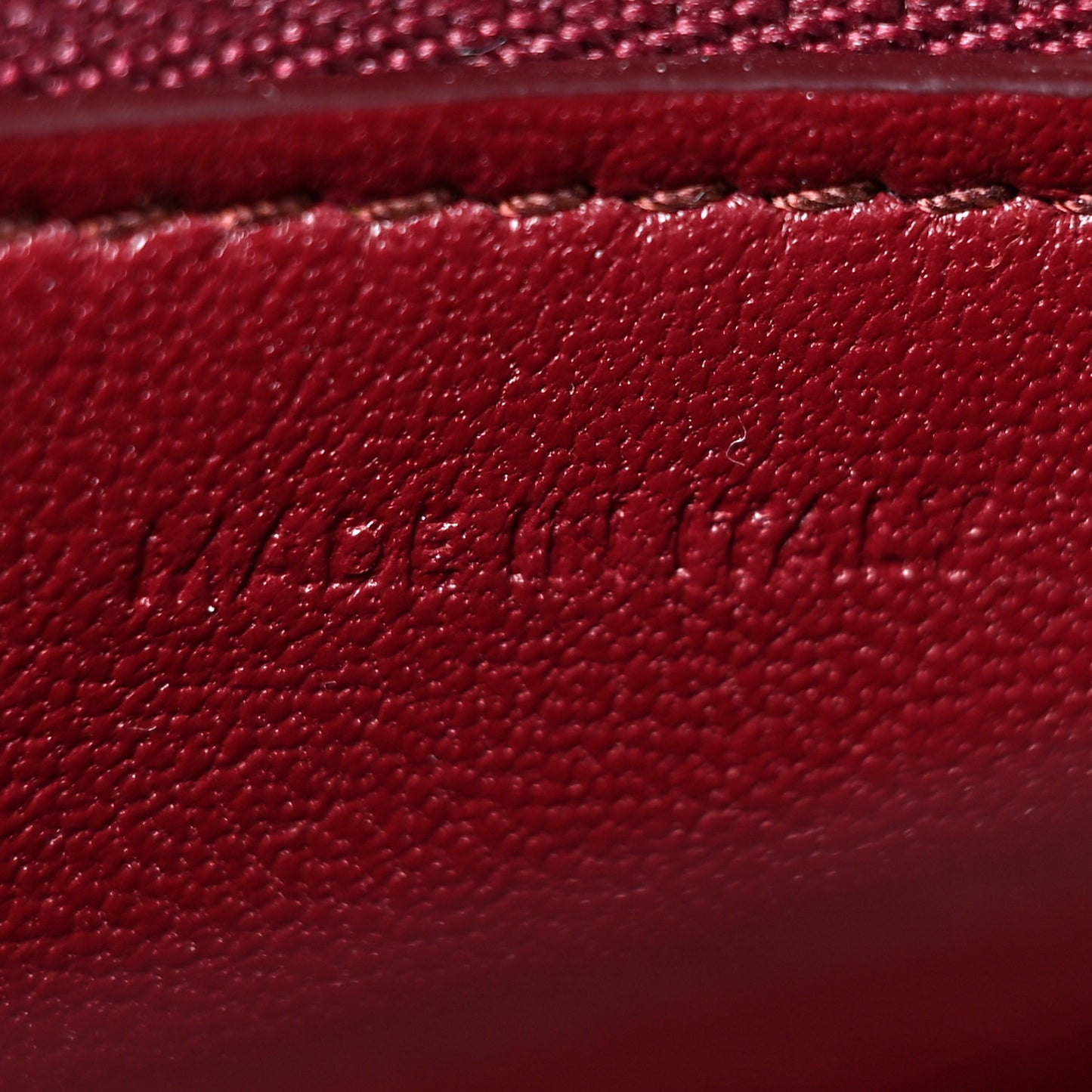 Box Calfskin Small Classic Box Flap Bag Burgundy