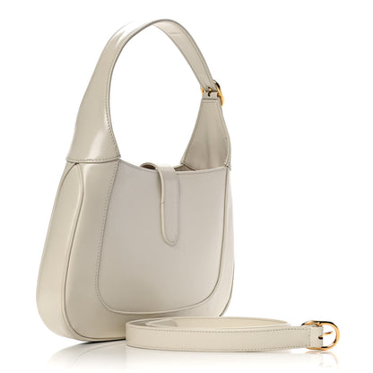 Gucci Boarded Dyana Lux Calfskin Small Jackie 1961 Hobo Mystic White 2 of 7