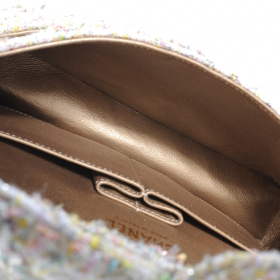 Chanel Tweed Garden Party 2.55 Reissue 225 Flap Pastel 11 of 11