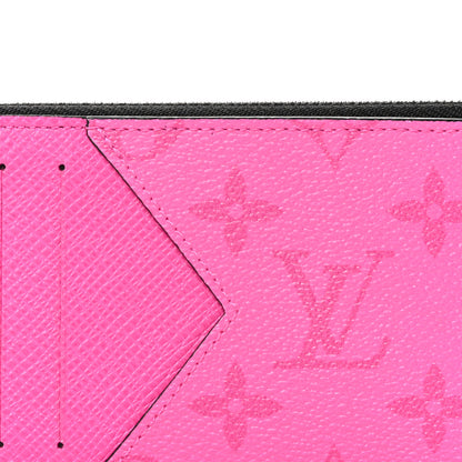 Louis Vuitton Taigarama Coin Card Holder Fuchsia 7 of 8