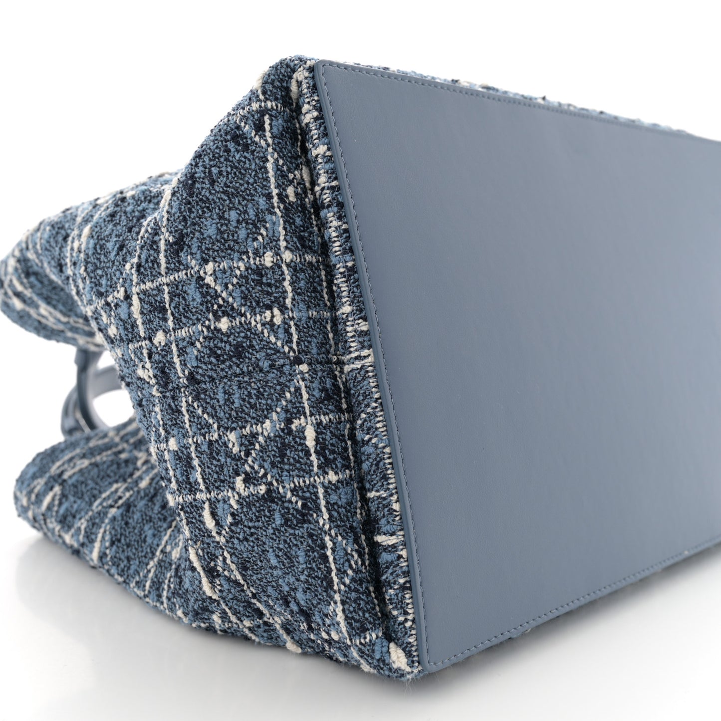 Tweed Cannage Medium Toujours Blue White