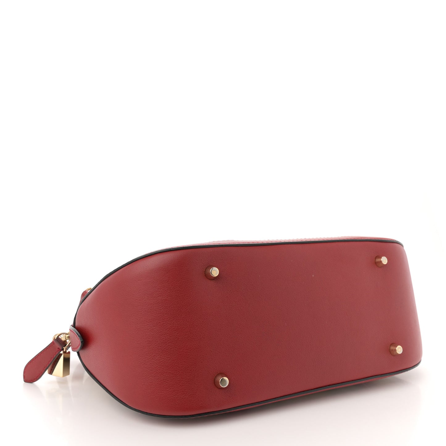 Horseferry Check Small Orchard Bowling Bag Honey Parade Red