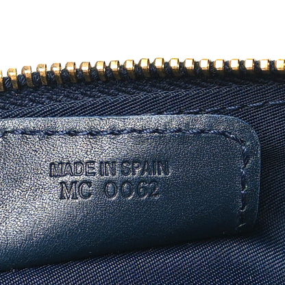 Christian Dior Monogram Mini Saddle Pochette Navy 7 of 12