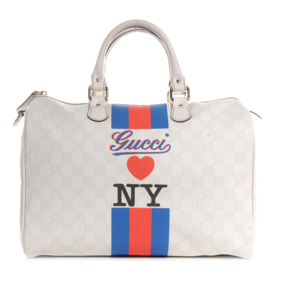 Gucci GG Plus Monogram Loves New York Medium Joy Boston 1 of 10