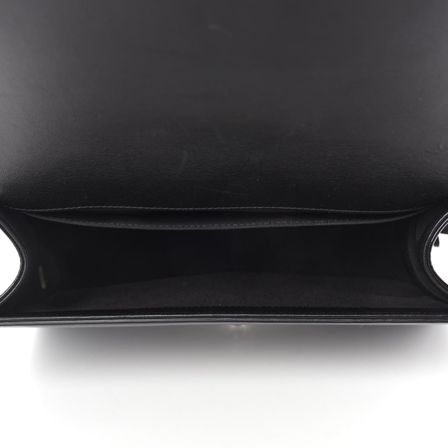 Chanel Patent Glitter PVC Chevron Quilted Medium Boy Flap Black Silver 5 of 12