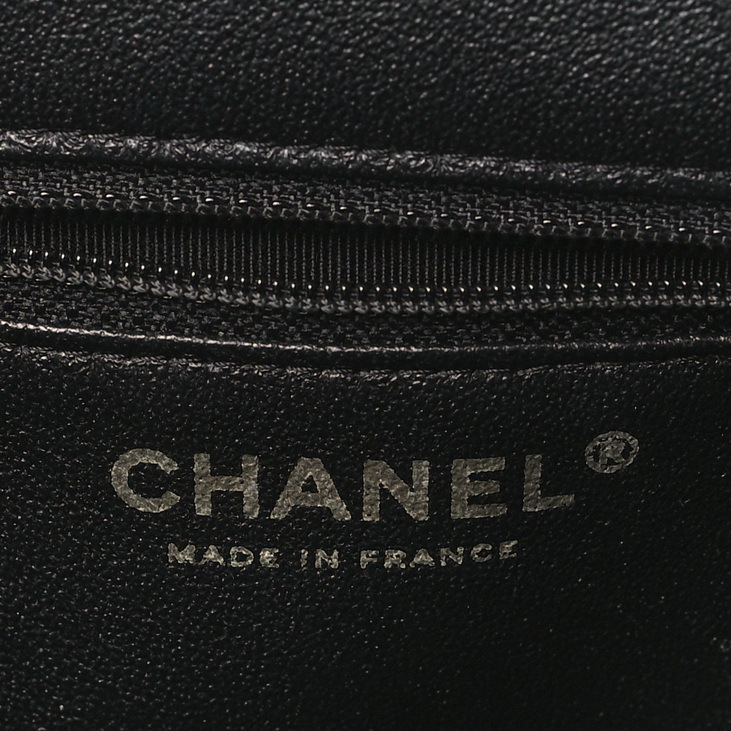 Chanel Lambskin Chevron Quilted Timeless Clutch Black 6 of 10