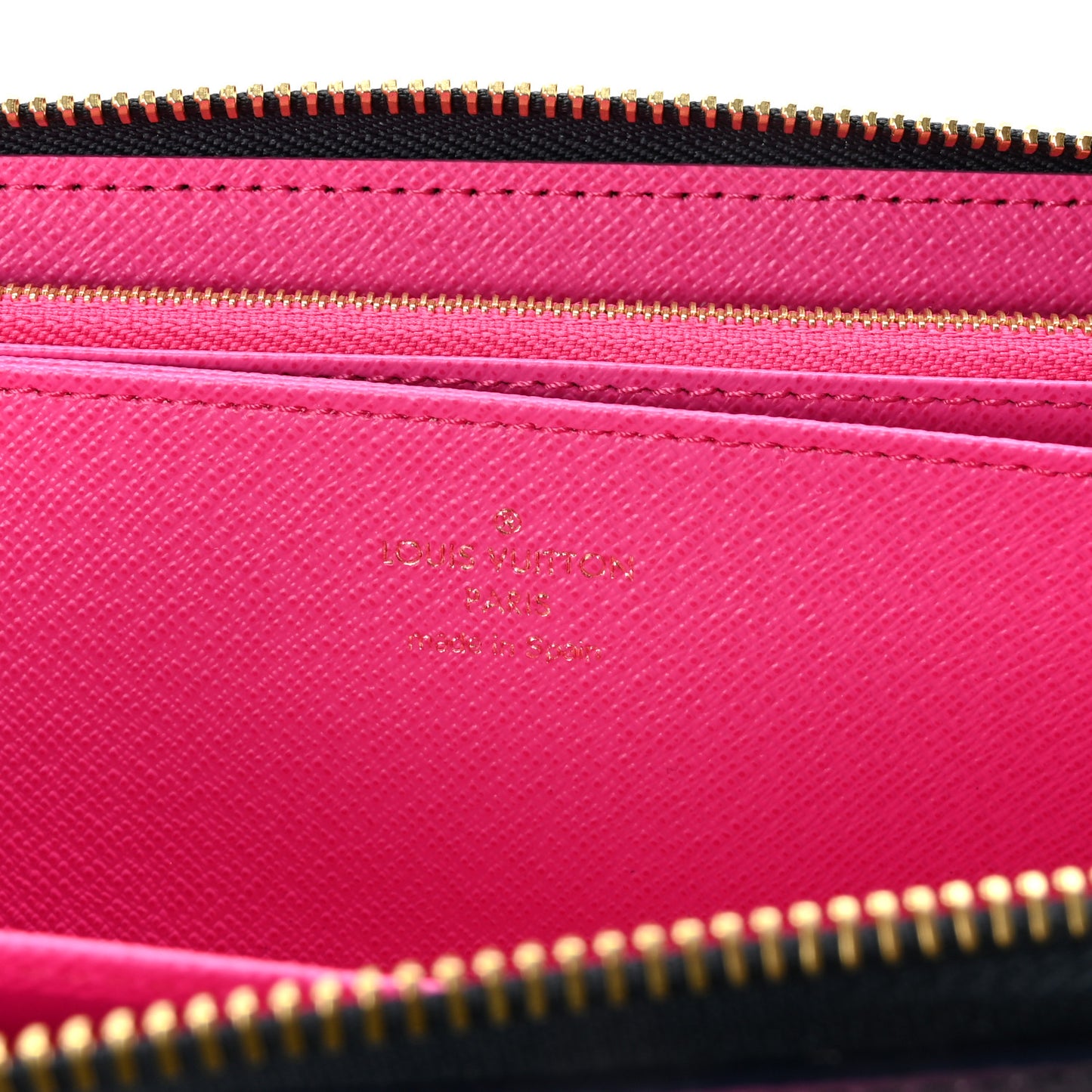 Monogram Giant Spring In The City Zippy Wallet Midnight Fuchsia