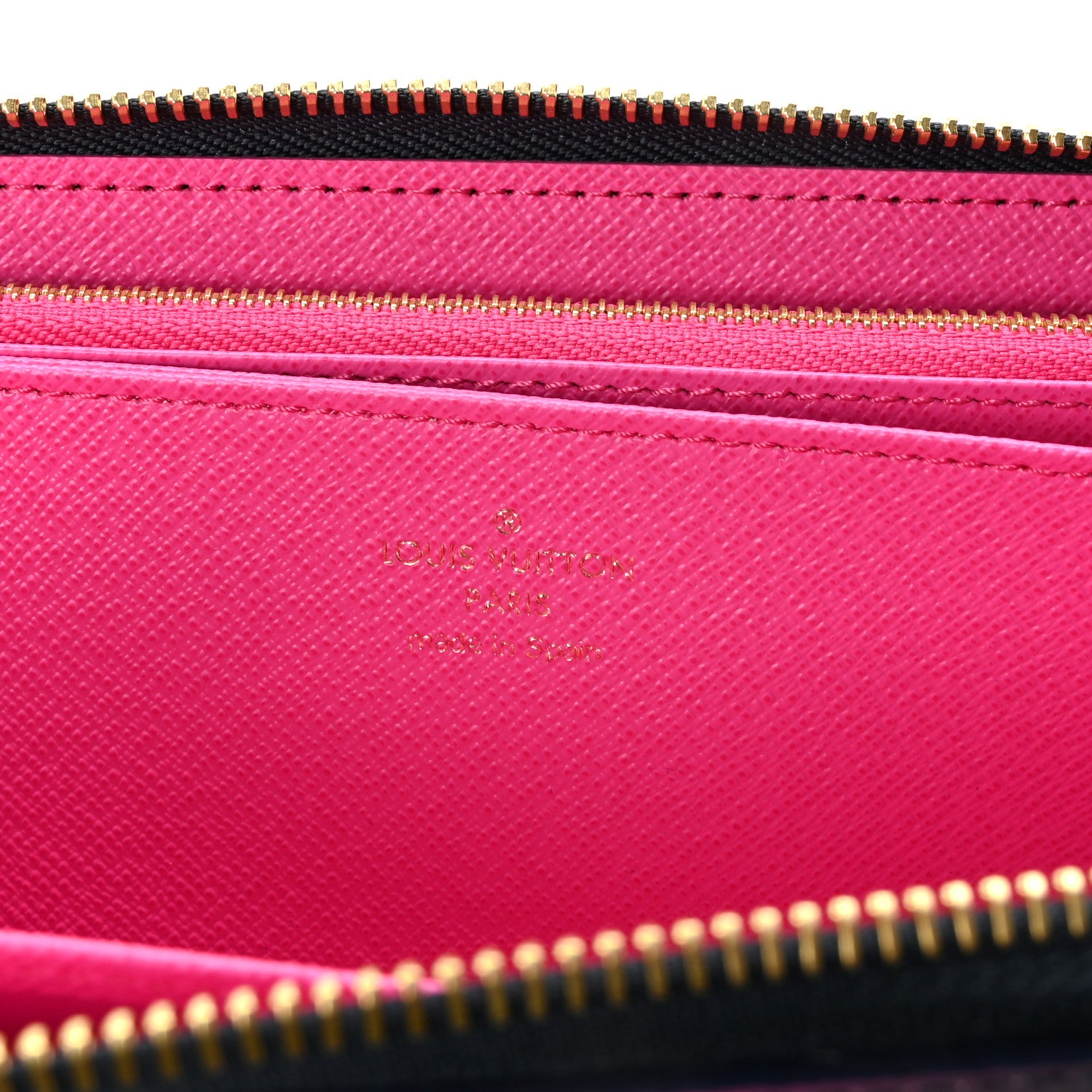Louis Vuitton Monogram Giant Spring In The City Zippy Wallet Midnight Fuchsia 6 of 7