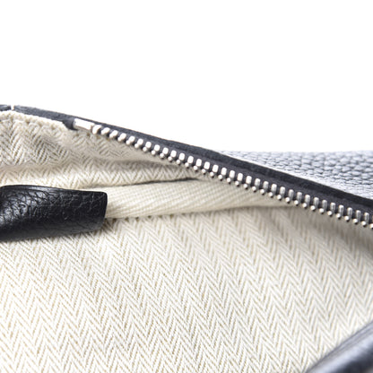 Hermes Taurillon Clemence Victoria II 35 Black 9 of 10