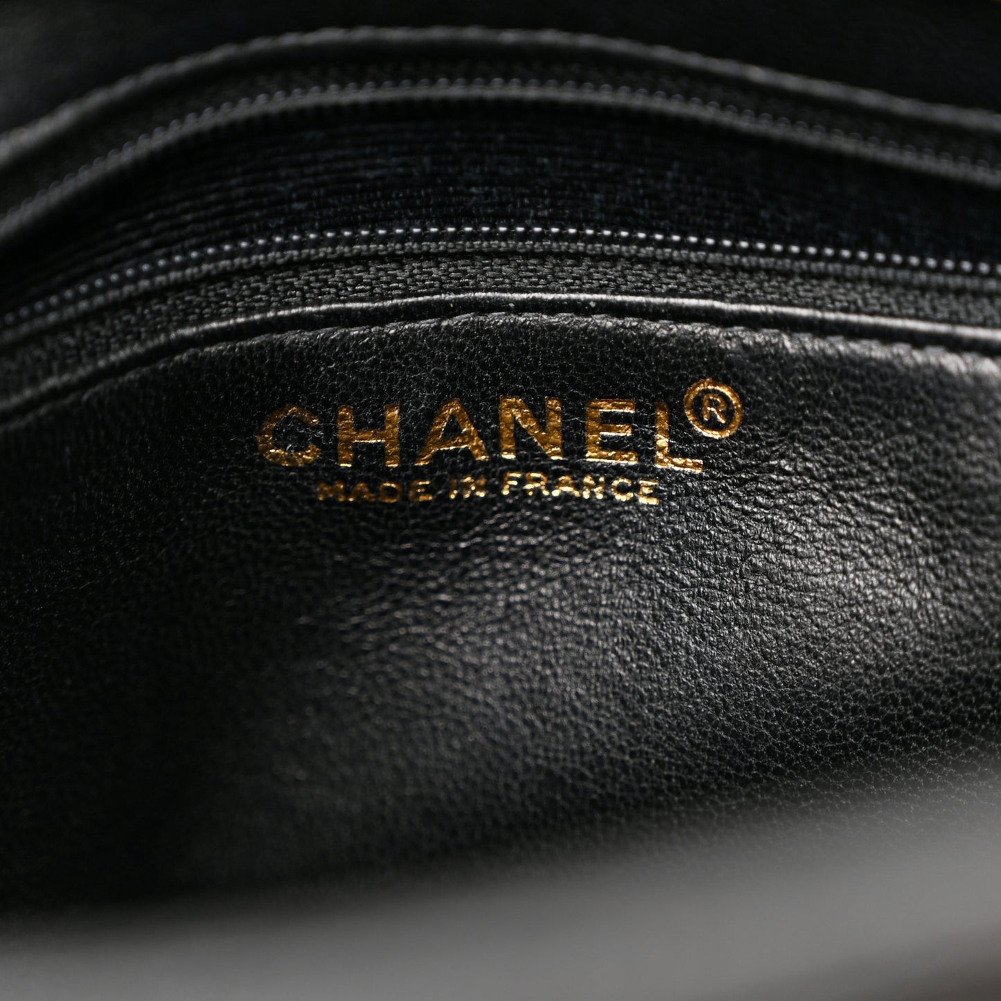 Caviar Quilted Medallion Tote Black