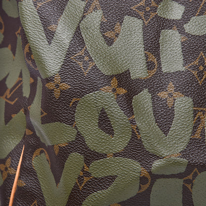 Louis Vuitton Graffiti Keepall 50 Kaki 14 of 17