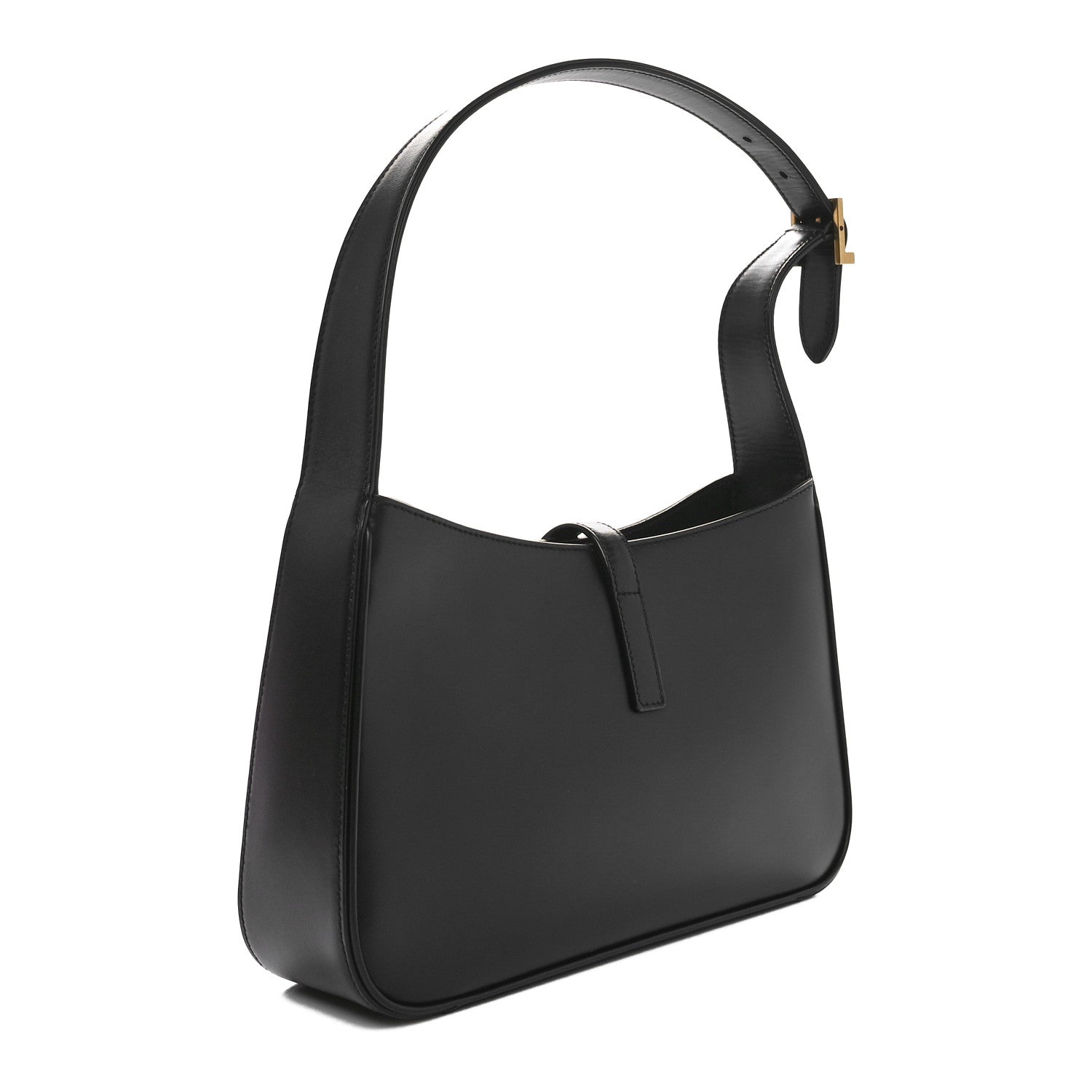 Saint Laurent Smooth Calfskin Le 5 A 7 Hobo Black 3 of 10
