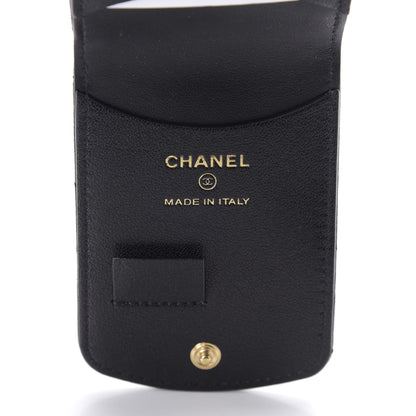 Chanel Lambskin Quilted 19 Luggage Tag Black 4 of 6