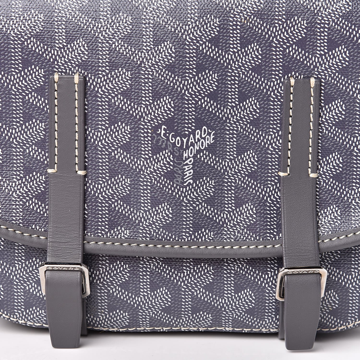 Goyard Goyardine Belvedere PM Messenger Bag Grey 7 of 9