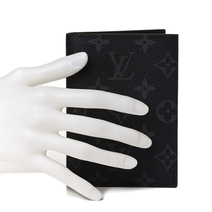 Louis Vuitton Monogram Eclipse Passport Cover 2 of 6