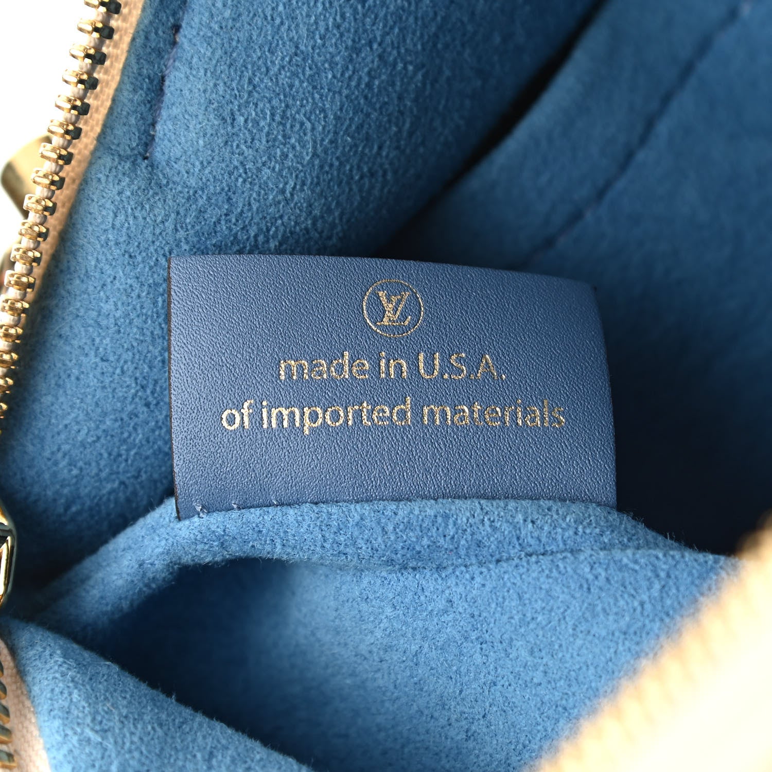 Louis Vuitton Empreinte V Tote BB Denim Creme 6 of 10
