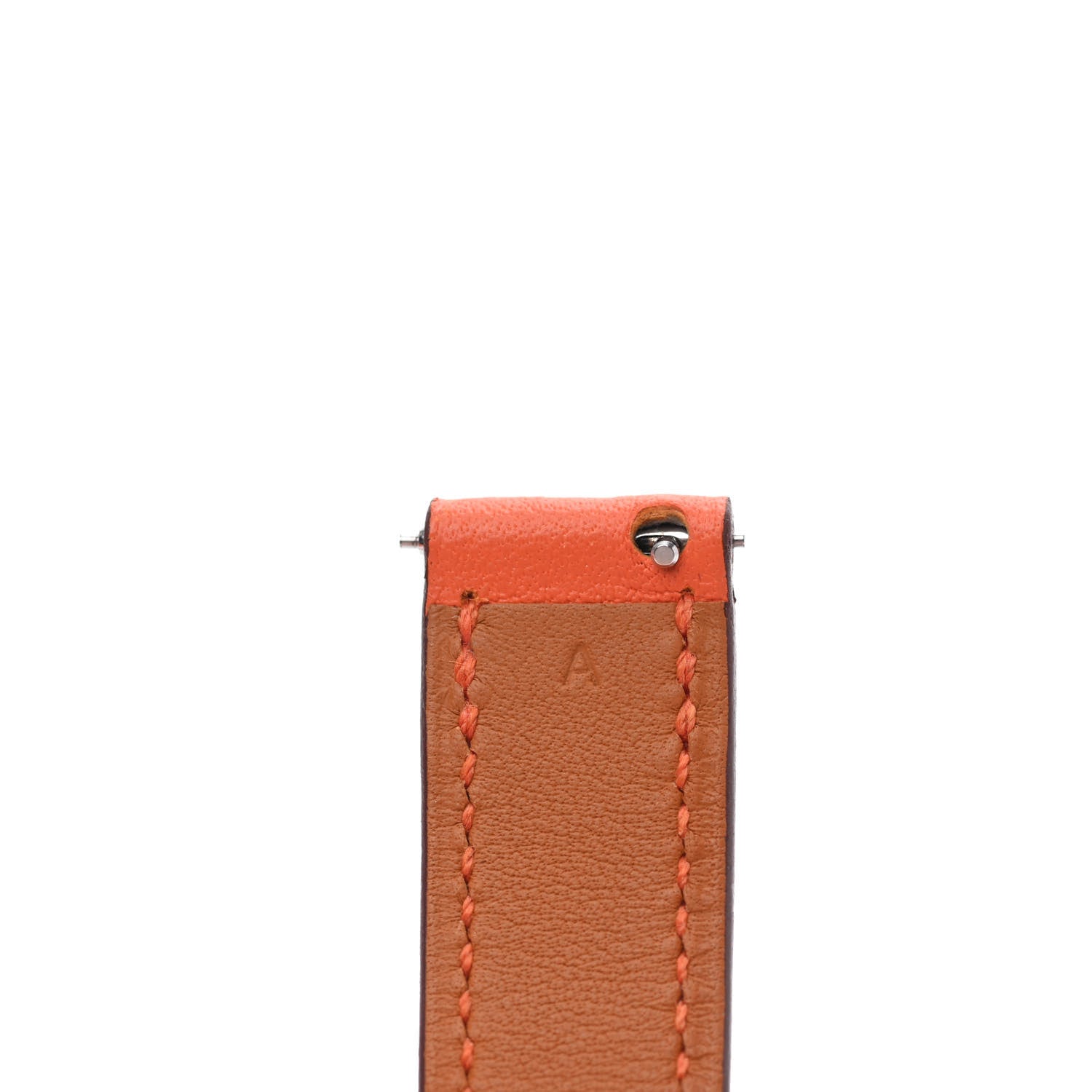 Hermes Swift Cape Cod Watch TGM Strap Orange 4 of 4