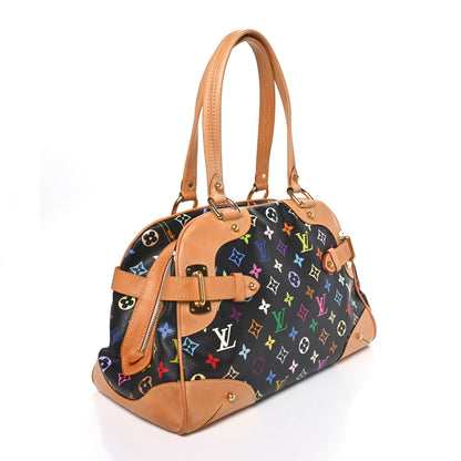 Louis Vuitton Monogram Multicolor Claudia Black 3 of 9