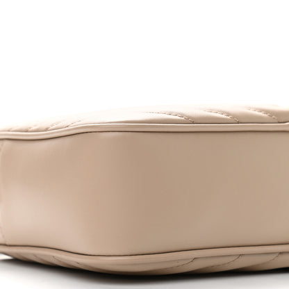 Saint Laurent Calfskin Matelasse Monogram Lou Camera Bag Dark Beige 8 of 10