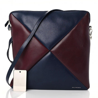 Balenciaga Agneau S Cushion Square AJ Crossbody Dark Night Red 20 of 20