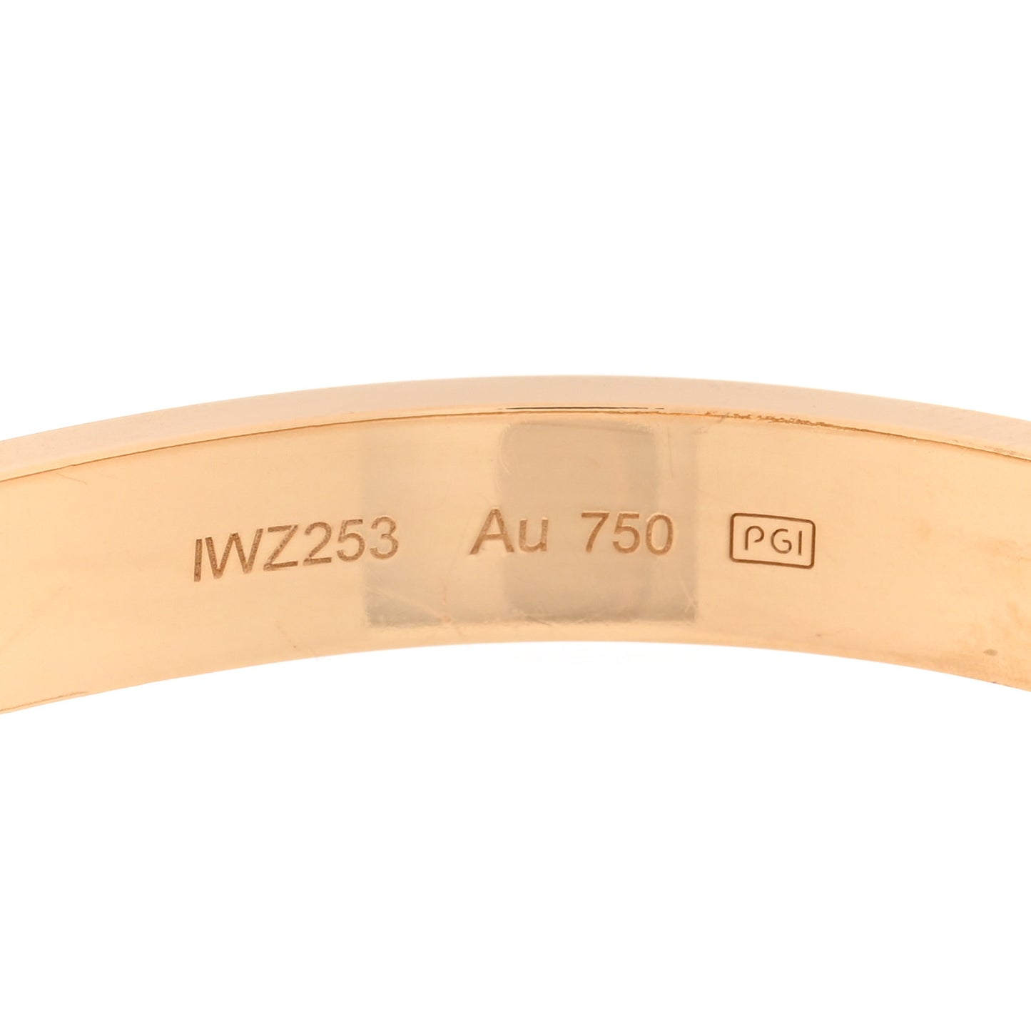 18k Yellow Gold LOVE Bracelet 16