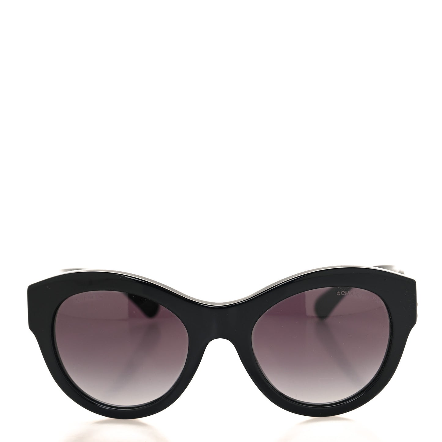 Acetate Butterfly Sunglasses 5371 Black