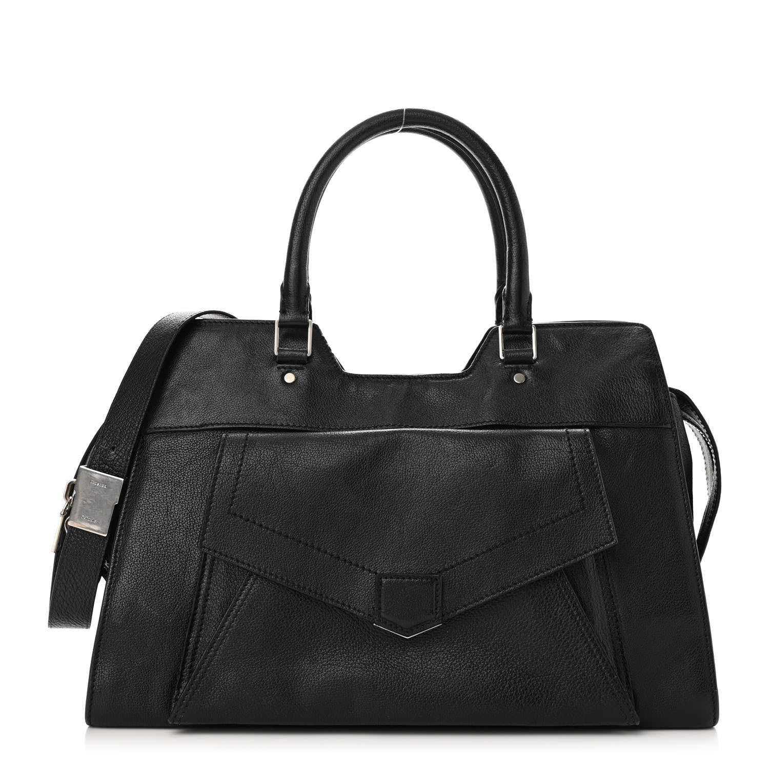Proenza Schouler Vachetta Calfskin Small PS13 Satchel Black 1 of 9