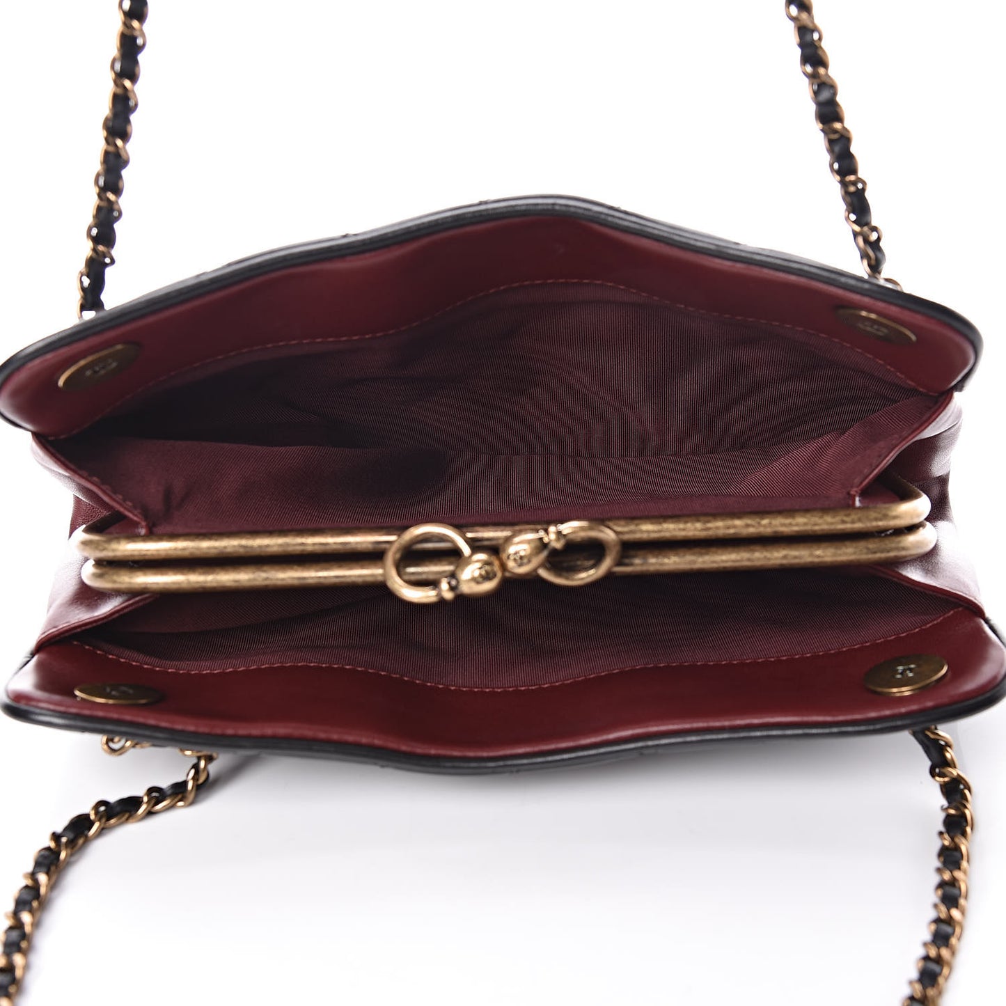 Lambskin Quilted Small Bag Black