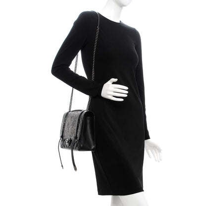Chanel Studded Calfskin Lambskin Paris Dallas Flap Black 2 of 7
