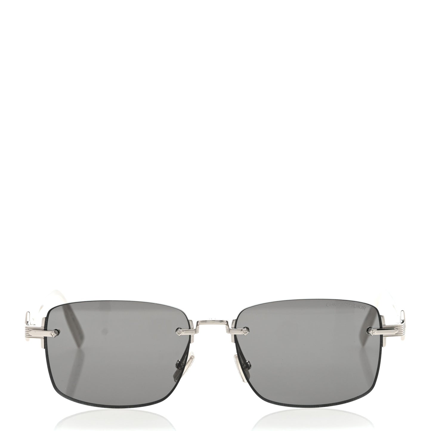Metal CD Diamond S11U Sunglasses Silver