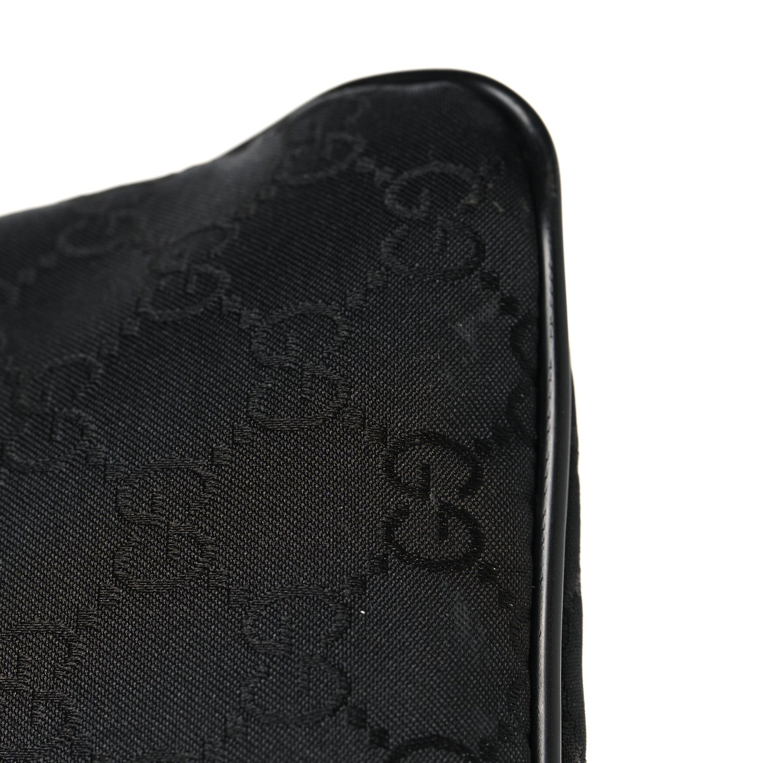 Gucci Nylon Monogram Small Flat Messenger Bag Black 11 of 11