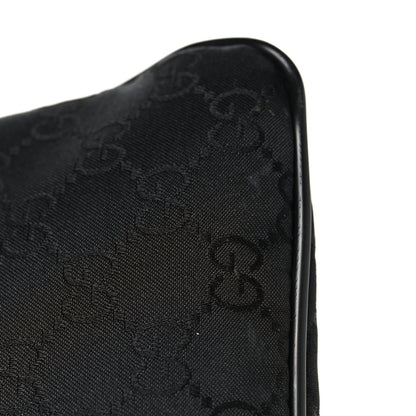 Gucci Nylon Monogram Small Flat Messenger Bag Black 11 of 11