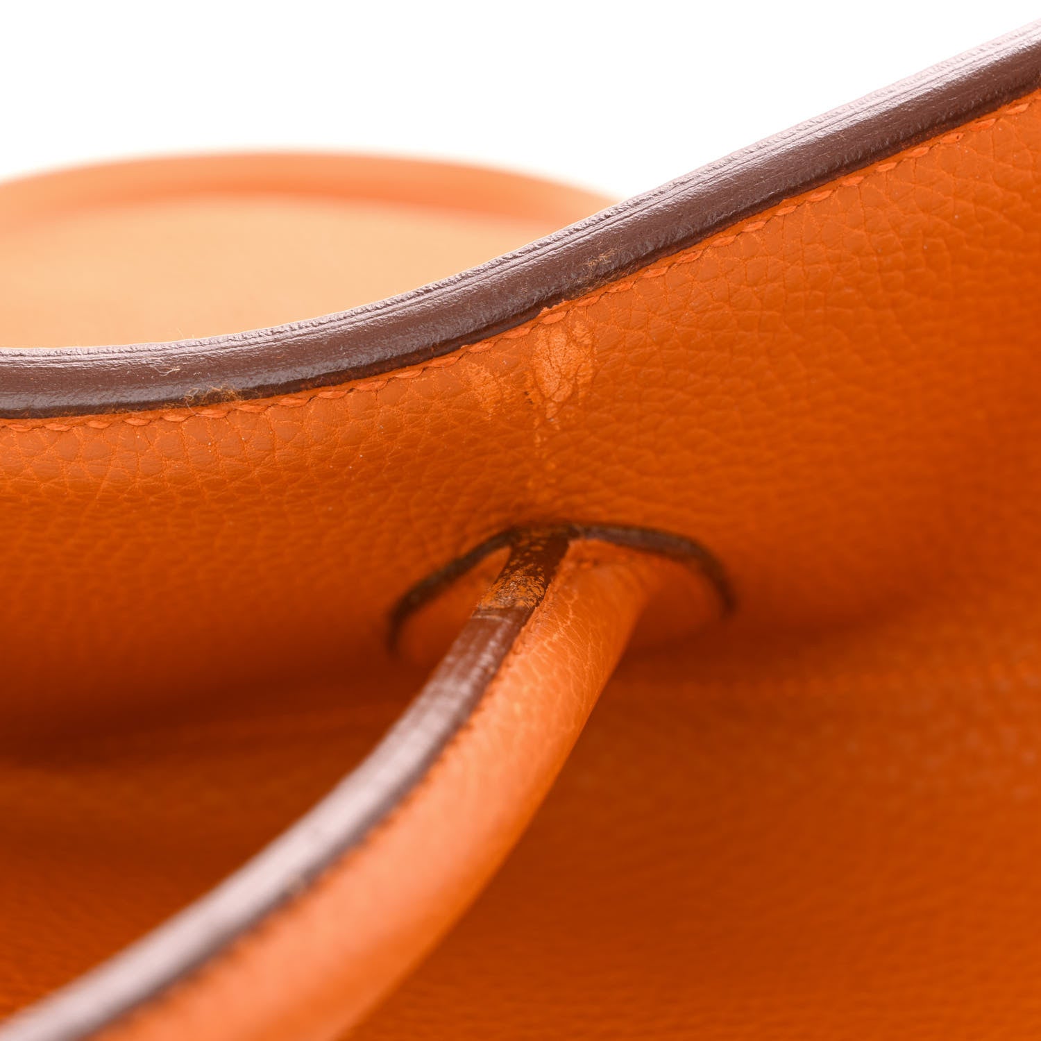 Hermes Taurillon Clemence JPG Birkin 42 Orange 25 of 30