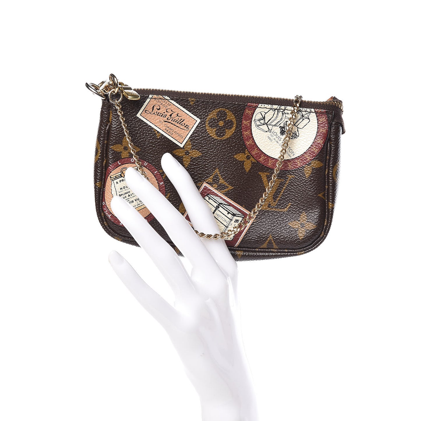 Monogram Stamp Mini Pochette Accessories