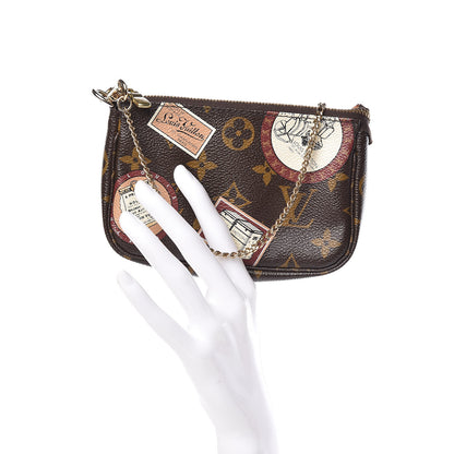 Louis Vuitton Monogram Stamp Mini Pochette Accessories 2 of 9