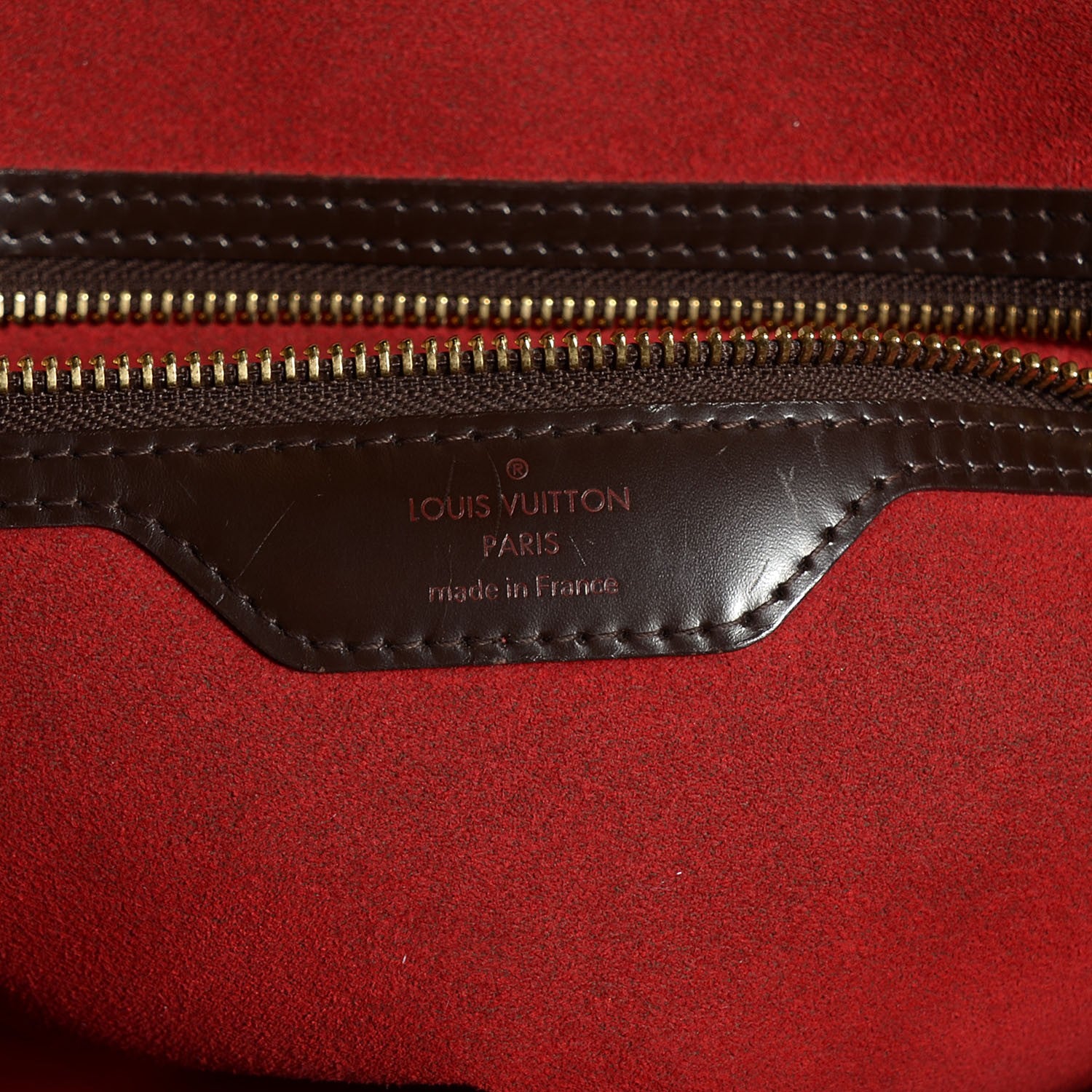 Louis Vuitton Damier Ebene Bergamo GM 7 of 8