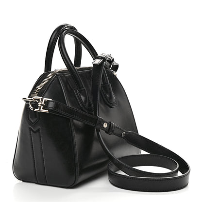 Givenchy Shiny Lord Calfskin Mini Antigona Black 3 of 12