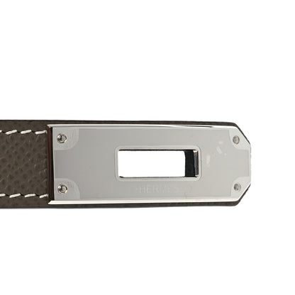 Hermes Epsom Kelly Belt Etoupe 3 of 7