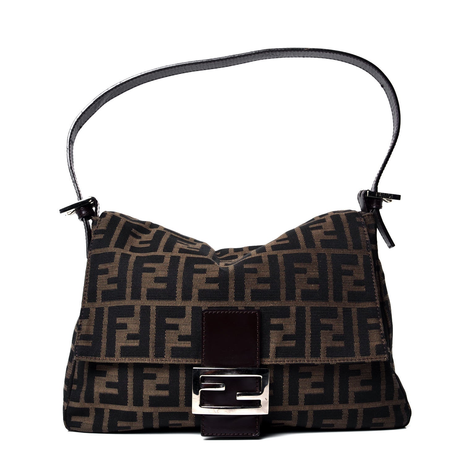 Fendi Zucca Mama Baguette Tobacco 1 of 4