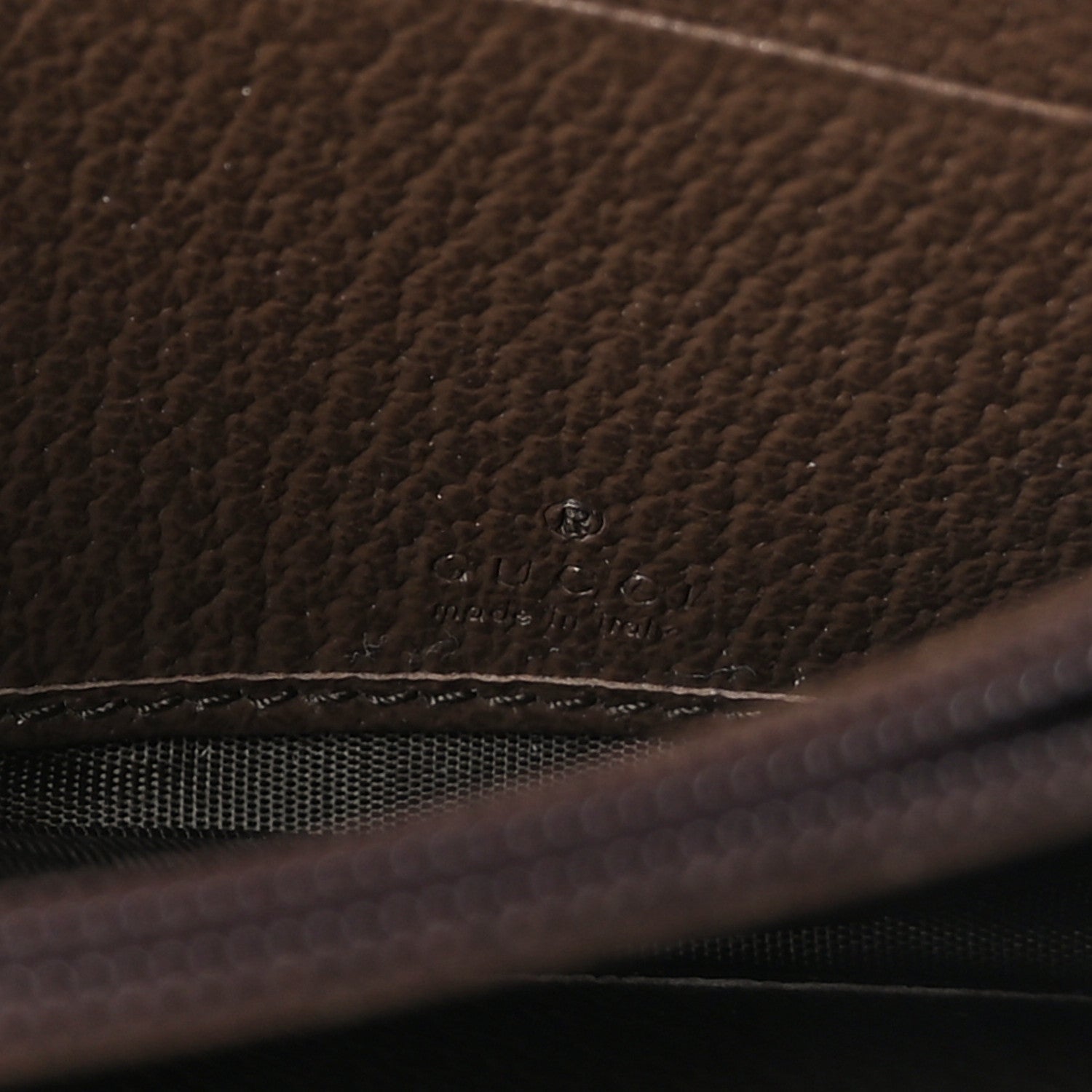 Gucci GG Supreme Monogram Web Ophidia Continental Wallet Brown 6 of 7